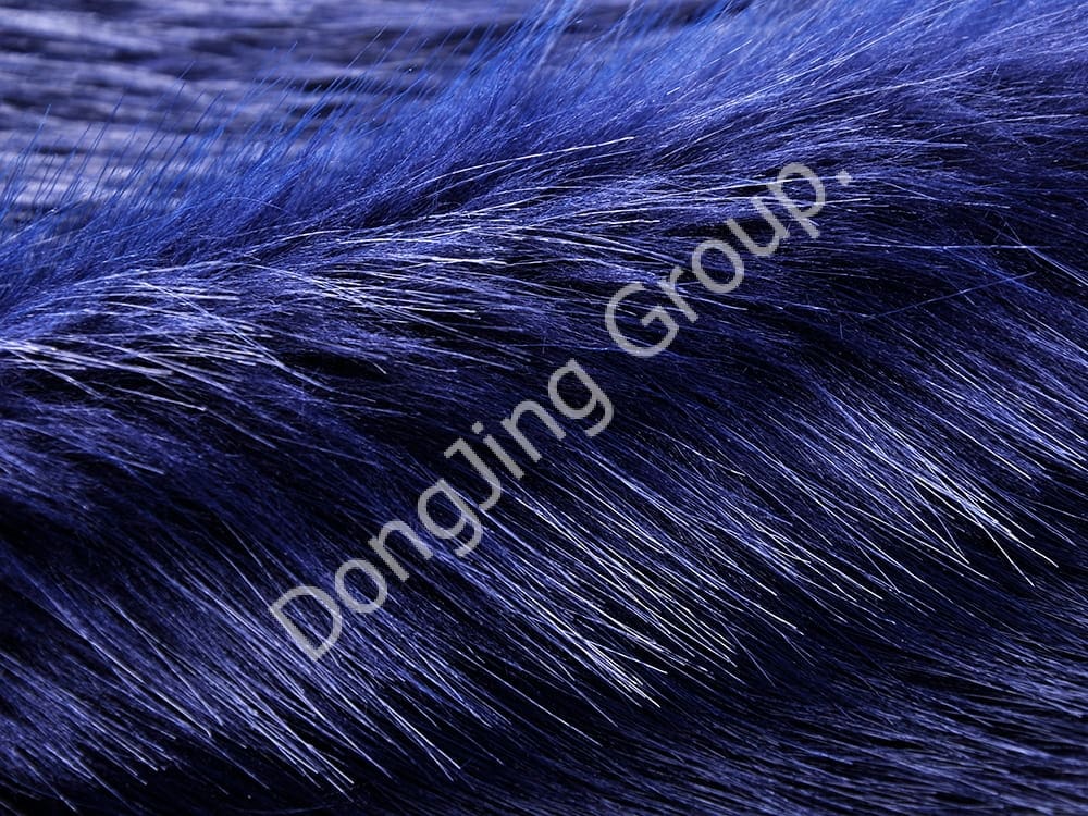 DP0964- أزرق داكن faux fur fabric