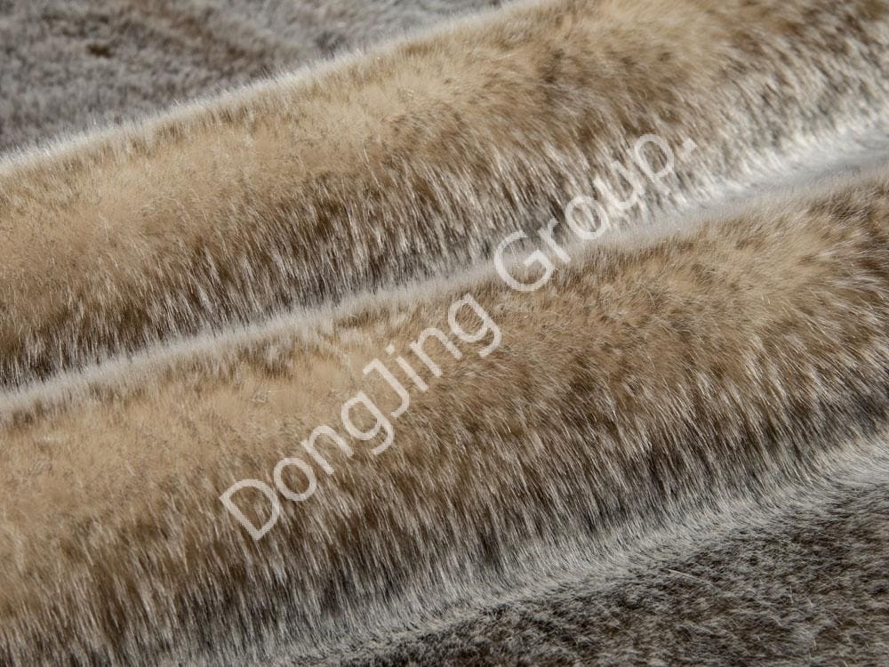 9G0304-طرف مصبوغ بالأرز تلاشى 169 شعر أرنب faux fur fabric