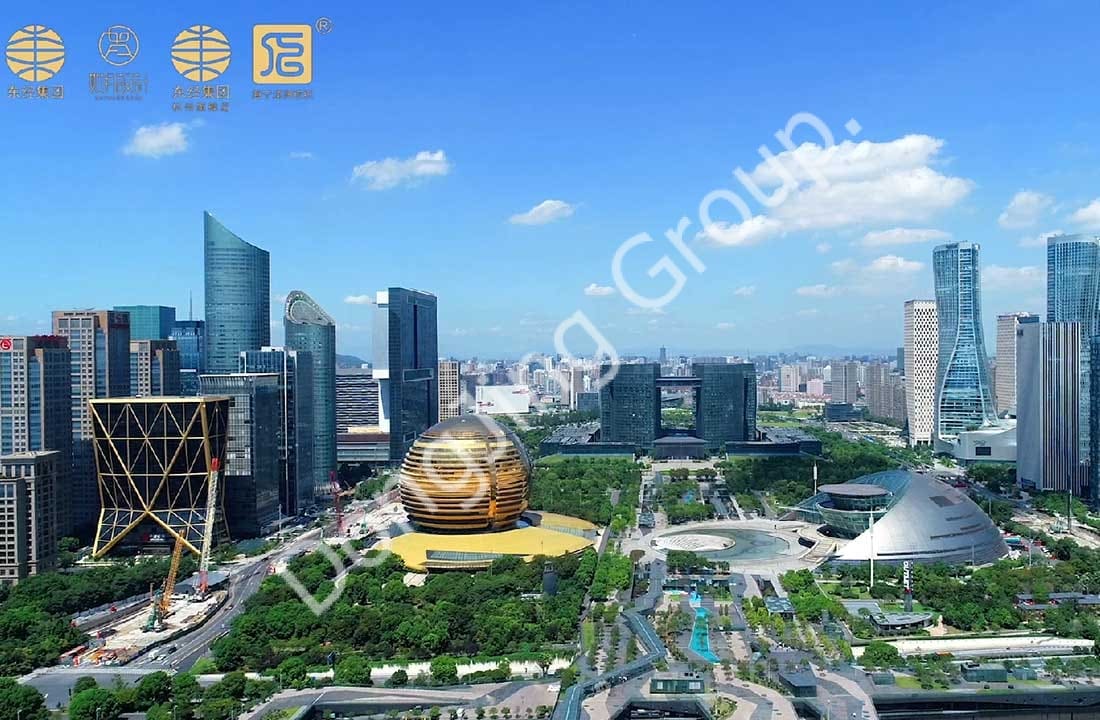 Dongjing Group 2020 VIP Customer خريف / شتاء أقمشة مؤتمر إطلاق منتج جديد في الموقع فيلم معالجة