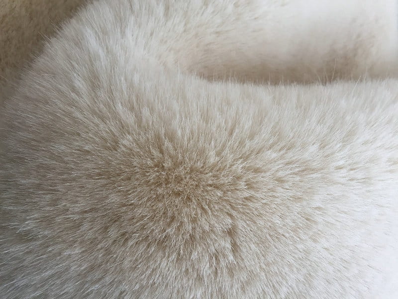 XD0007- بيرل بلاتينيوم فوكس faux fur fabric